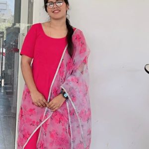 KURTHI WITH DUPATTA